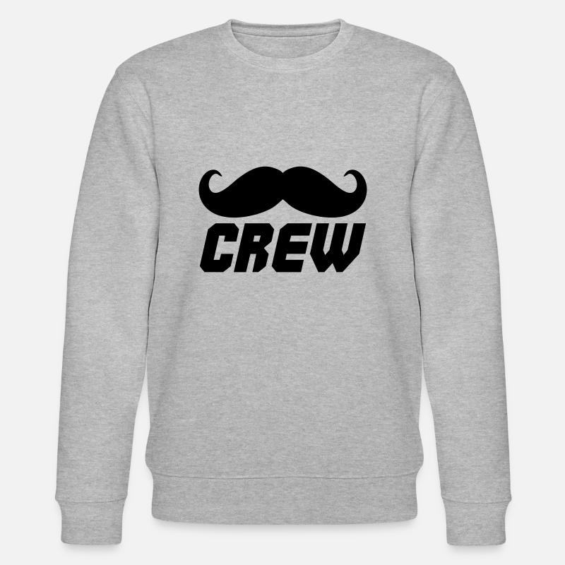 Bart Crew - Stanley/Stella Unisex Bio-Sweatshirt CHANGER  - Grau meliert