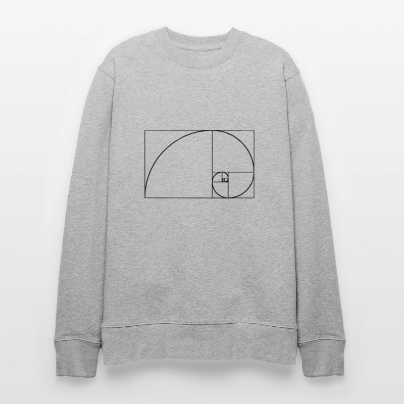 Spirale de Fibonacci, section doré, Phi, evolution Sweat bio CHANGER Stanley/Stella Unisexe