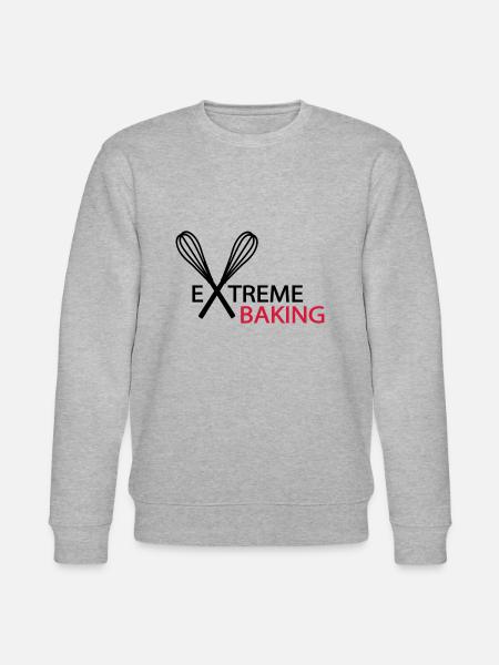 to bake - Stanley/Stella CHANGER Unisex Organic Sweatshirt - heather grey