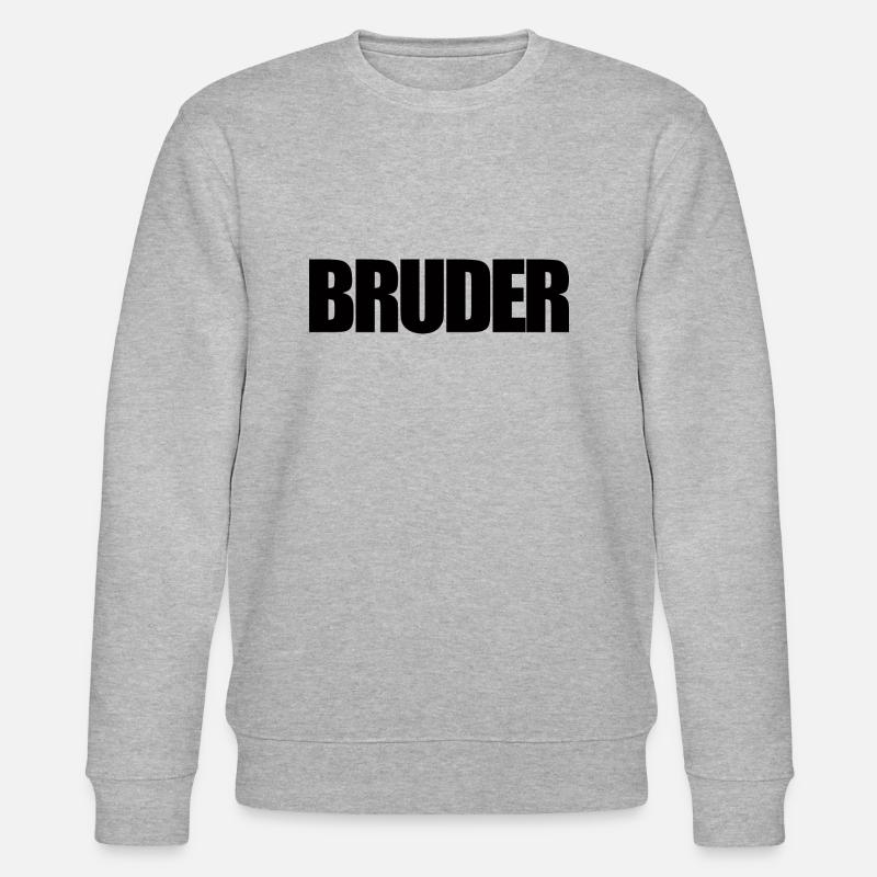 Bruder - Stanley/Stella Unisex Bio-Sweatshirt CHANGER  - Grau meliert