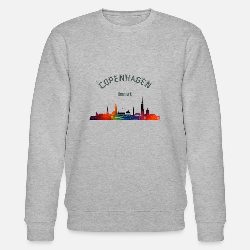 Kopenhagen - Stanley/Stella Unisex Bio-Sweatshirt CHANGER  - Grau meliert