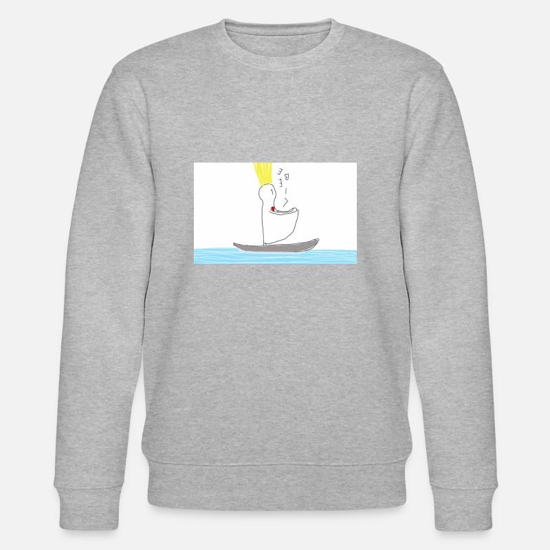 LIEBE (Sterntaler) - Stanley/Stella Unisex Bio-Sweatshirt CHANGER  - Grau meliert