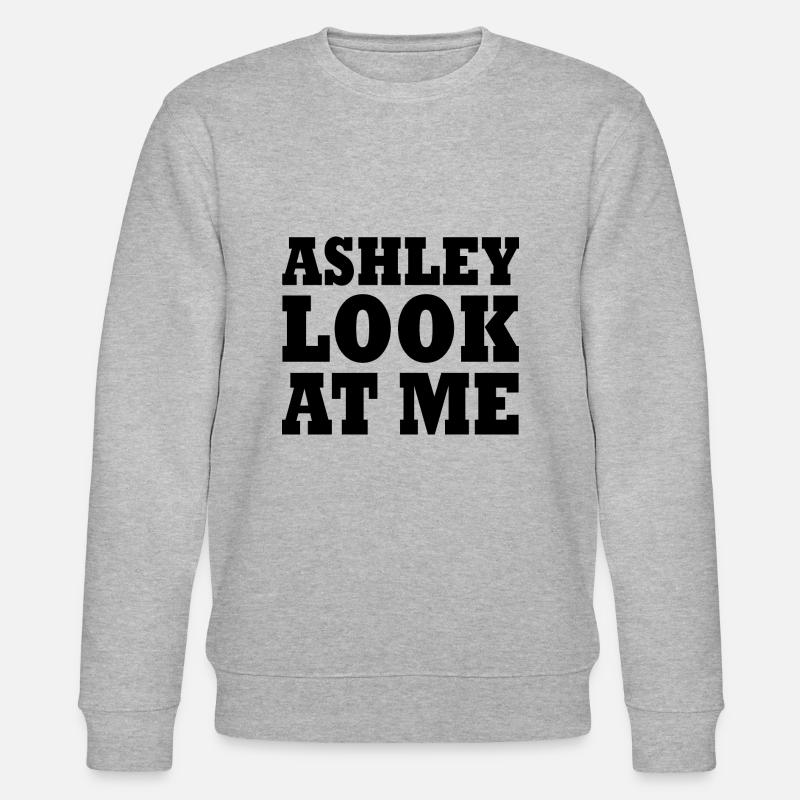 Ashley look at me - Sweat bio CHANGER Stanley/Stella Unisexe - gris chiné