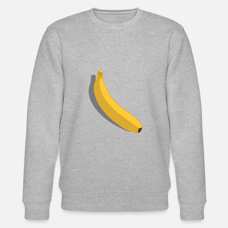 banane - Stanley/Stella Unisex Bio-Sweatshirt CHANGER  - Grau meliert