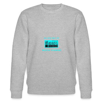 Rich´Hard - Stanley/Stella Unisex Bio-Sweatshirt CHANGER  - Grau meliert - Vorne - Nik (191cm) & Marisol (170cm)