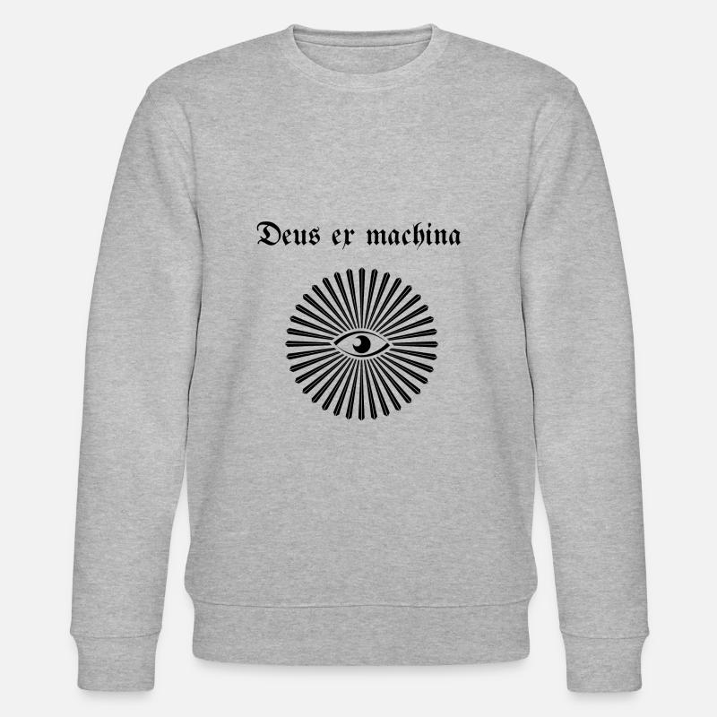 Deus ex machina oeil - Sweat bio CHANGER Stanley/Stella Unisexe - gris chiné