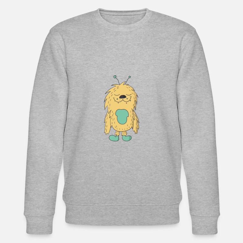 Alien - Stanley/Stella Unisex Bio-Sweatshirt CHANGER  - Grau meliert