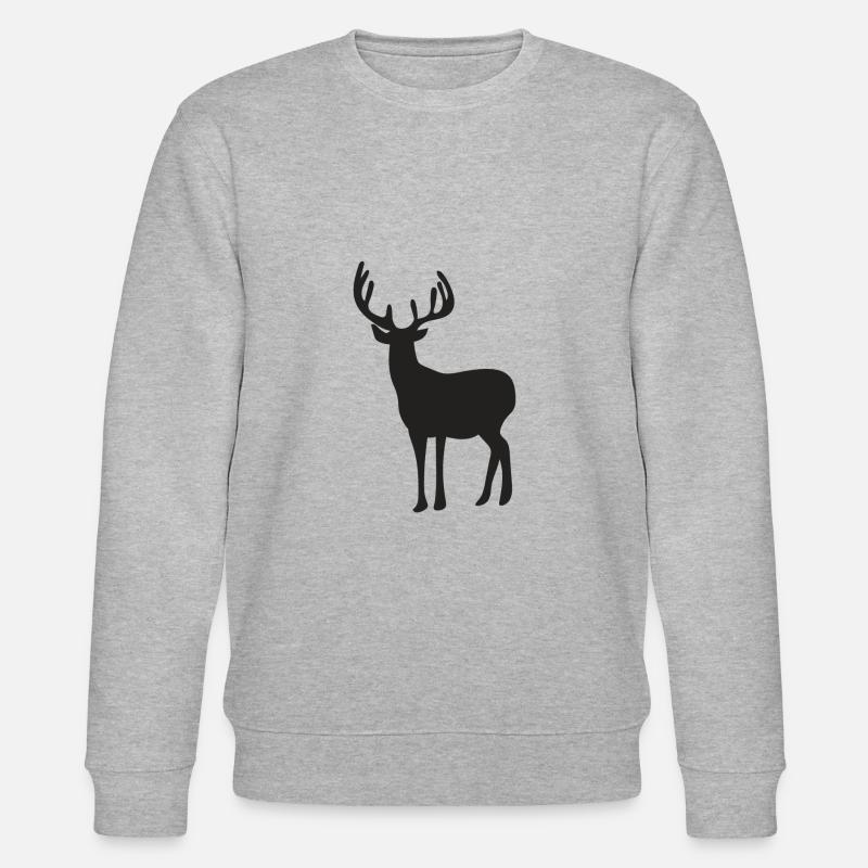 Reh - Stanley/Stella Unisex Bio-Sweatshirt CHANGER  - Grau meliert