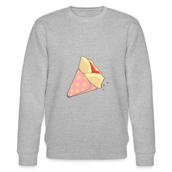 Crepé. - Stanley/Stella Unisex Bio-Sweatshirt CHANGER  - Grau meliert - Vorne - Nik (191cm) & Marisol (170cm)