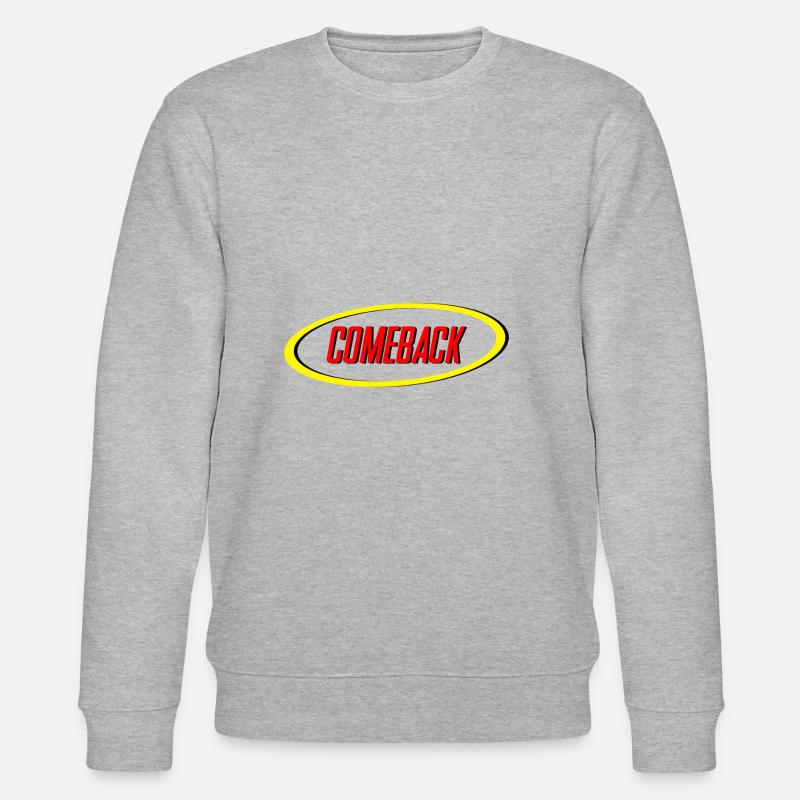 Comeback! - Stanley/Stella CHANGER Unisex Organic Sweatshirt - heather grey