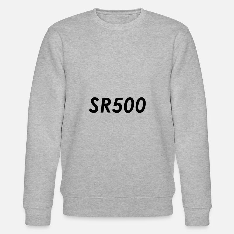 SR500 schwarz - Stanley/Stella Unisex Bio-Sweatshirt CHANGER  - Grau meliert
