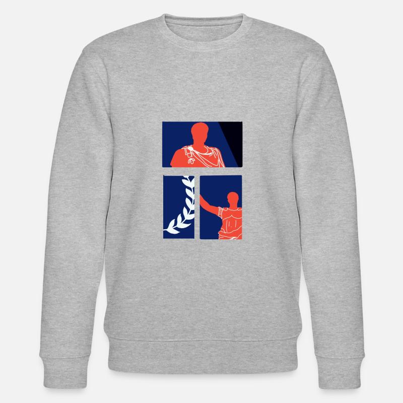 Jules César - Sweat bio CHANGER Stanley/Stella Unisexe - gris chiné