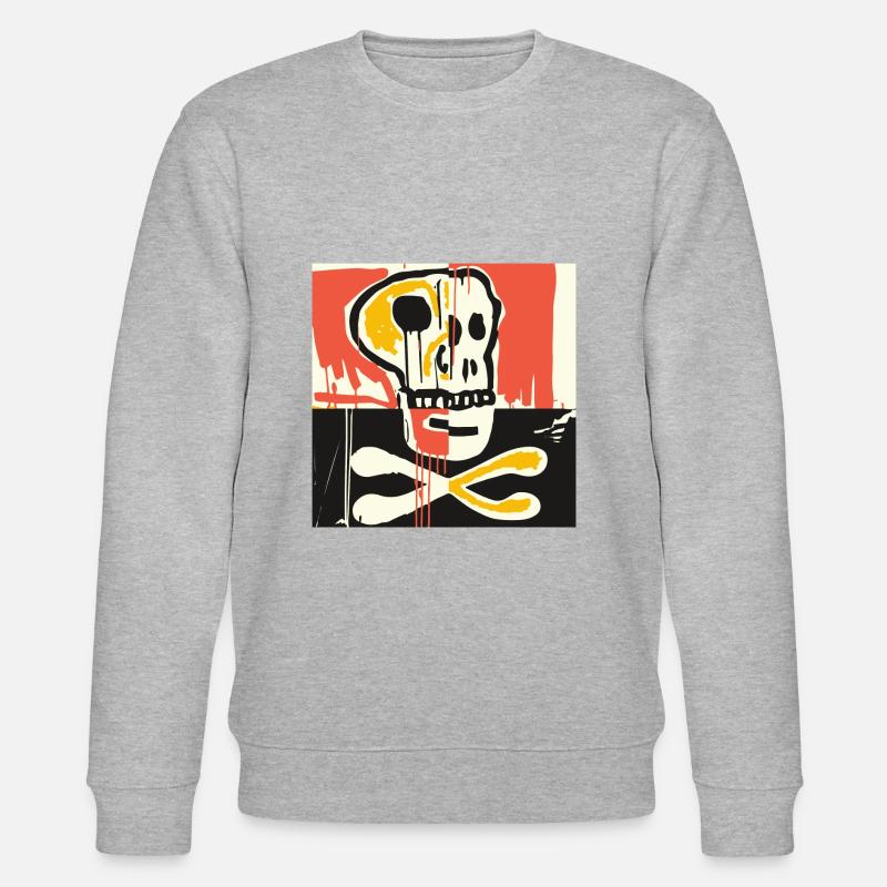 Erinnerung - Stanley/Stella Unisex Bio-Sweatshirt CHANGER  - Grau meliert