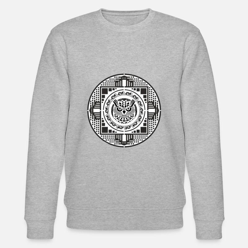 goa EULE - Stanley/Stella Unisex Bio-Sweatshirt CHANGER  - Grau meliert