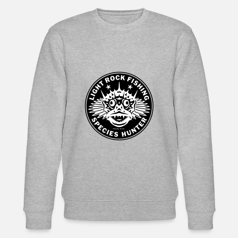 Chasseur d'espèces LRF Logo 01 - Sweat bio CHANGER Stanley/Stella Unisexe - gris chiné