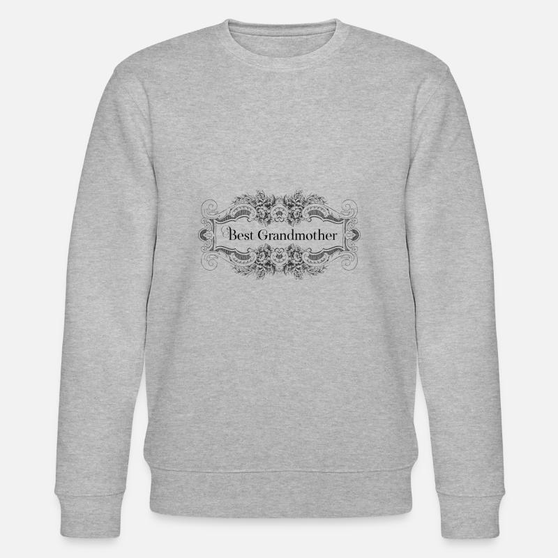 Meilleure grand-mère - élégante - Sweat bio CHANGER Stanley/Stella Unisexe - gris chiné