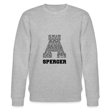 Syndrome d'Asperger - Chemise Design - Sweat bio CHANGER Stanley/Stella Unisexe - gris chiné - Devant - Nik (191cm) & Marisol (170cm)