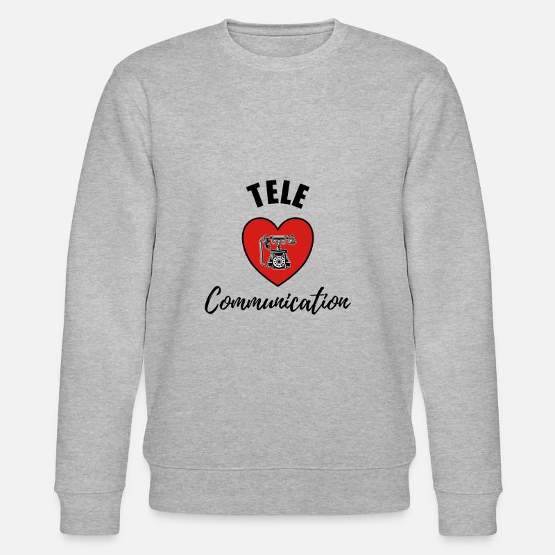 Telecommunication - Stanley/Stella Unisex Bio-Sweatshirt CHANGER  - Grau meliert