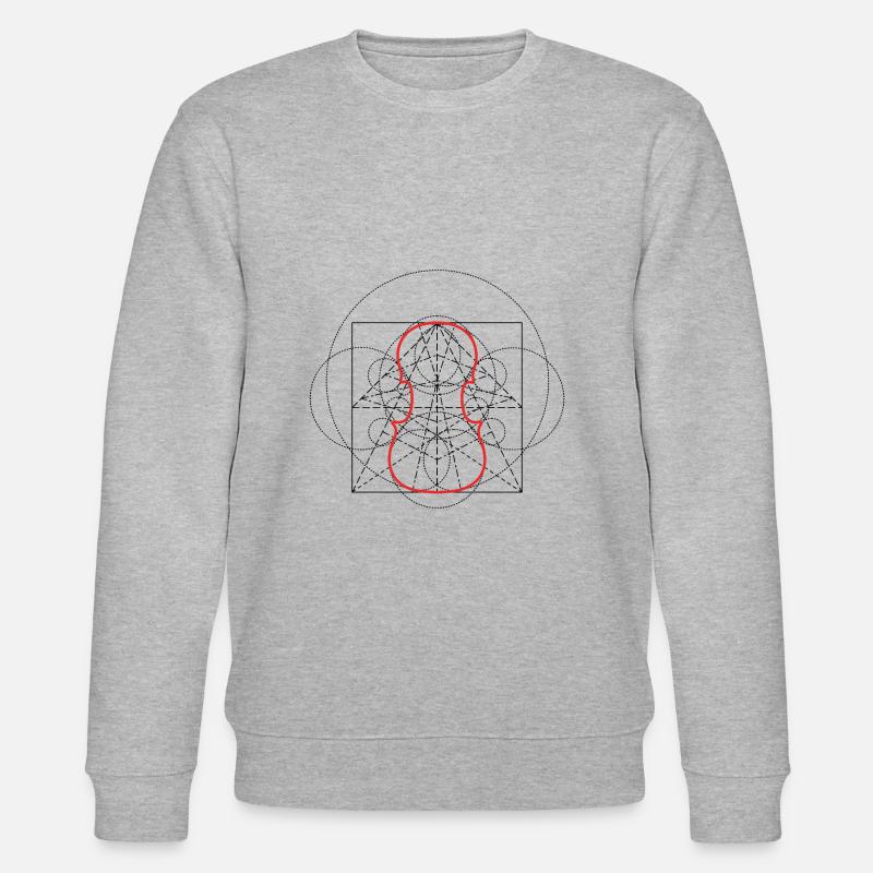 Geigenbau - Sweat bio CHANGER Stanley/Stella Unisexe - gris chiné