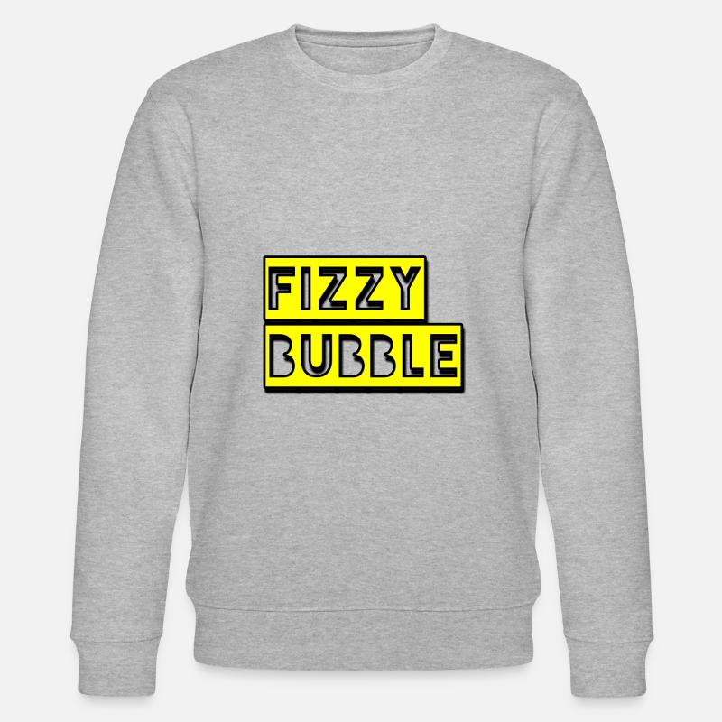 FIZZY BUBBLE - Stanley/Stella Unisex Bio-Sweatshirt CHANGER  - Grau meliert