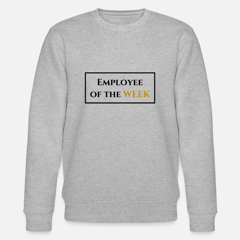 Mitarbeiter der Woche - Stanley/Stella Unisex Bio-Sweatshirt CHANGER - Grau meliert