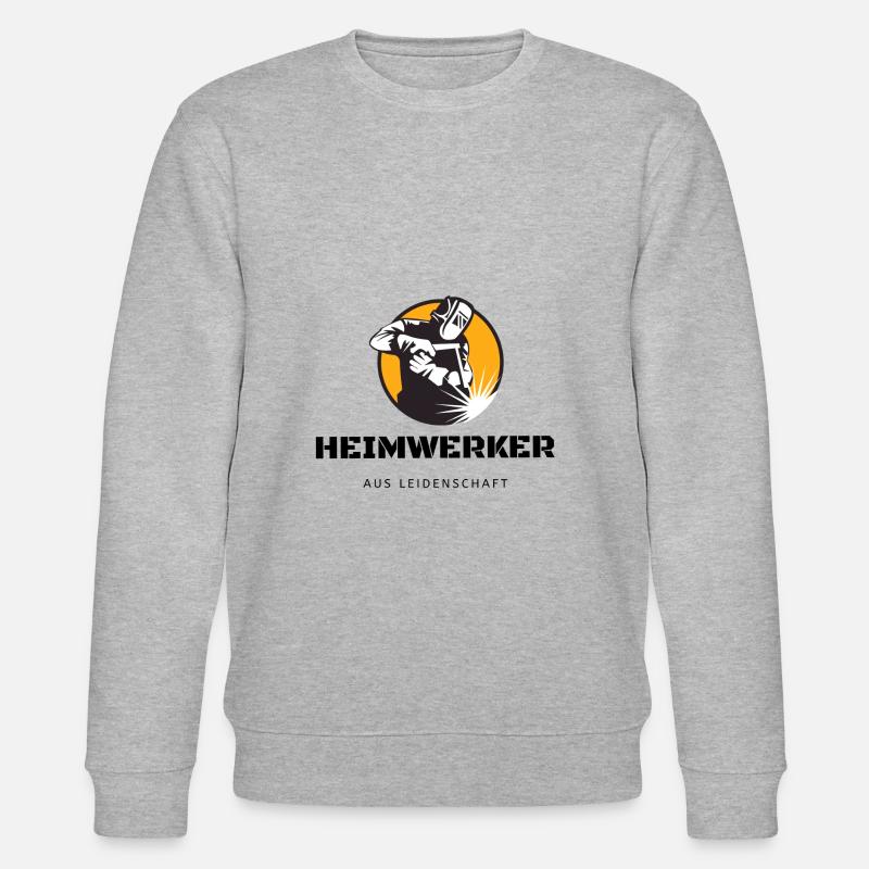Heimwerker - Stanley/Stella Unisex Bio-Sweatshirt CHANGER  - Grau meliert