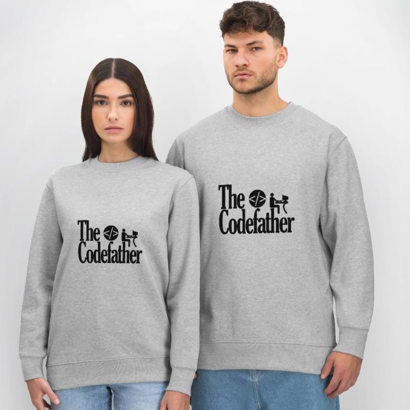 The Codefather Coding Programming Godfather Pate Stanley/Stella CHANGER Unisex Organic Sweatshirt