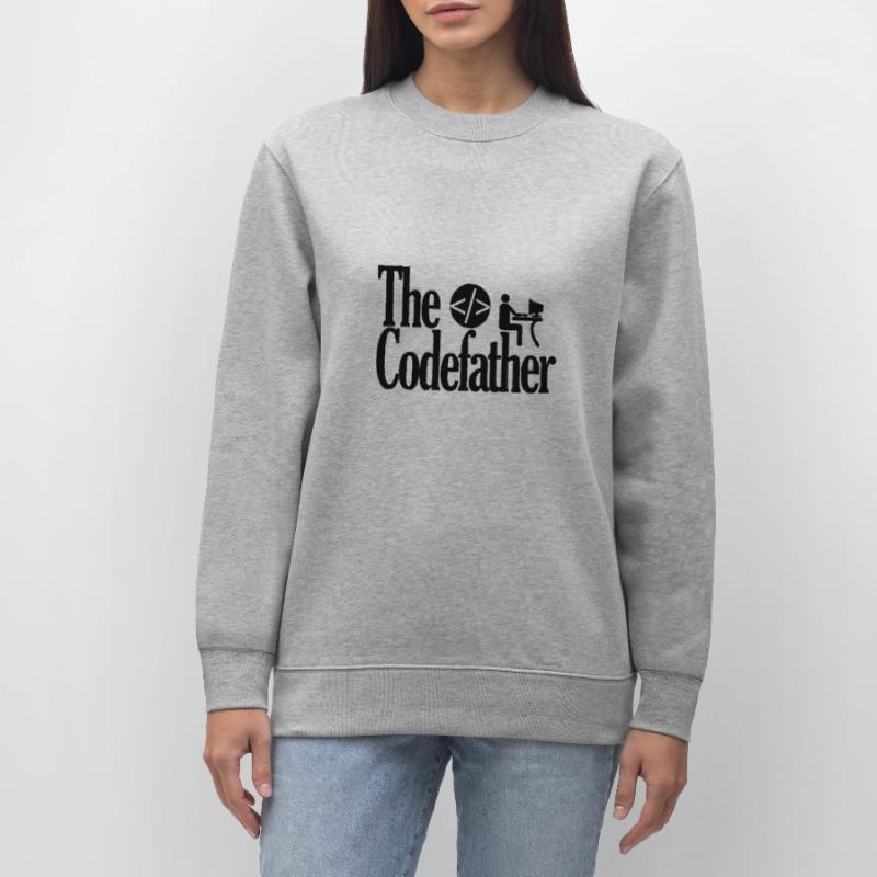The Codefather Coding Programming Godfather Pate Stanley/Stella CHANGER Unisex Organic Sweatshirt
