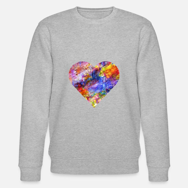 J’aime la couleur - Sweat bio CHANGER Stanley/Stella Unisexe - gris chiné