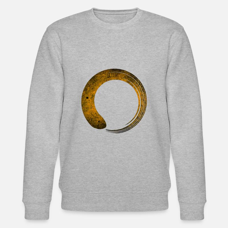 Zen Buddhismus Japan - Stanley/Stella Unisex Bio-Sweatshirt CHANGER  - Grau meliert