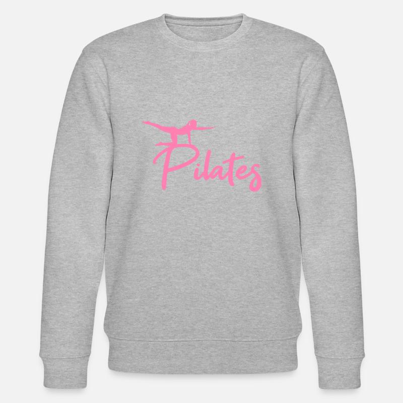 Pilates - Stanley/Stella Unisex Bio-Sweatshirt CHANGER  - Grau meliert