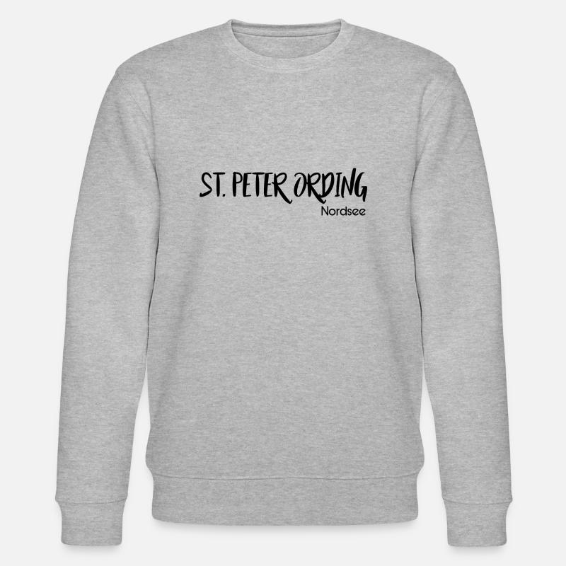 St Peter Ording - Sweat bio CHANGER Stanley/Stella Unisexe - gris chiné