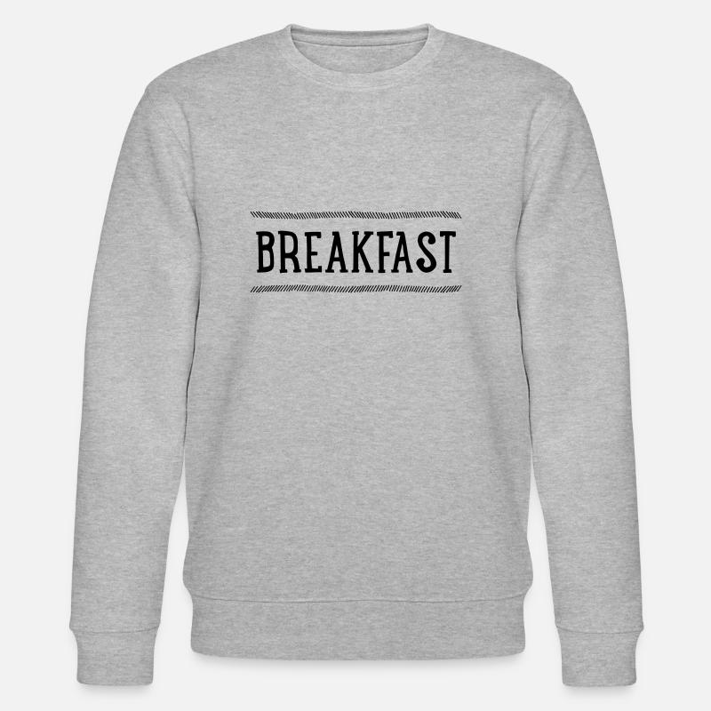 breakfast - Stanley/Stella Unisex Bio-Sweatshirt CHANGER  - Grau meliert