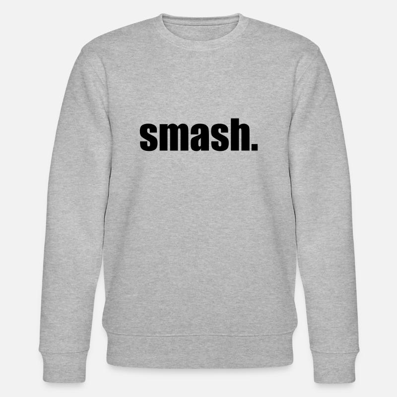 smash punkt s - Stanley/Stella Unisex Bio-Sweatshirt CHANGER  - Grau meliert