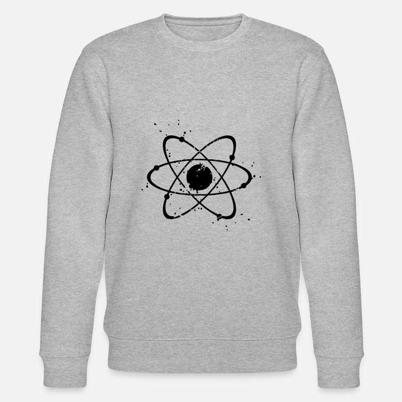 Radioaktiv 2 - Stanley/Stella Unisex Bio-Sweatshirt CHANGER - Grau meliert