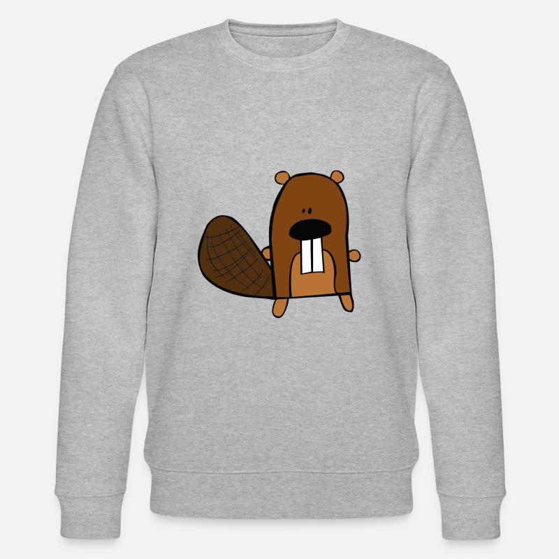 Biber - Stanley/Stella Unisex Bio-Sweatshirt CHANGER  - Grau meliert