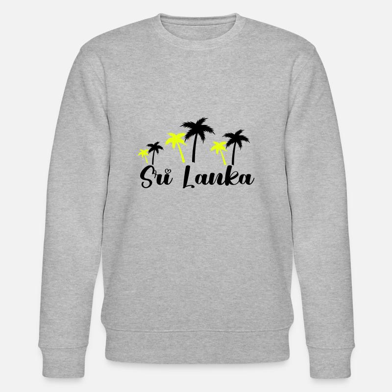 sri lanka 1 - Stanley/Stella Unisex Bio-Sweatshirt CHANGER  - Grau meliert