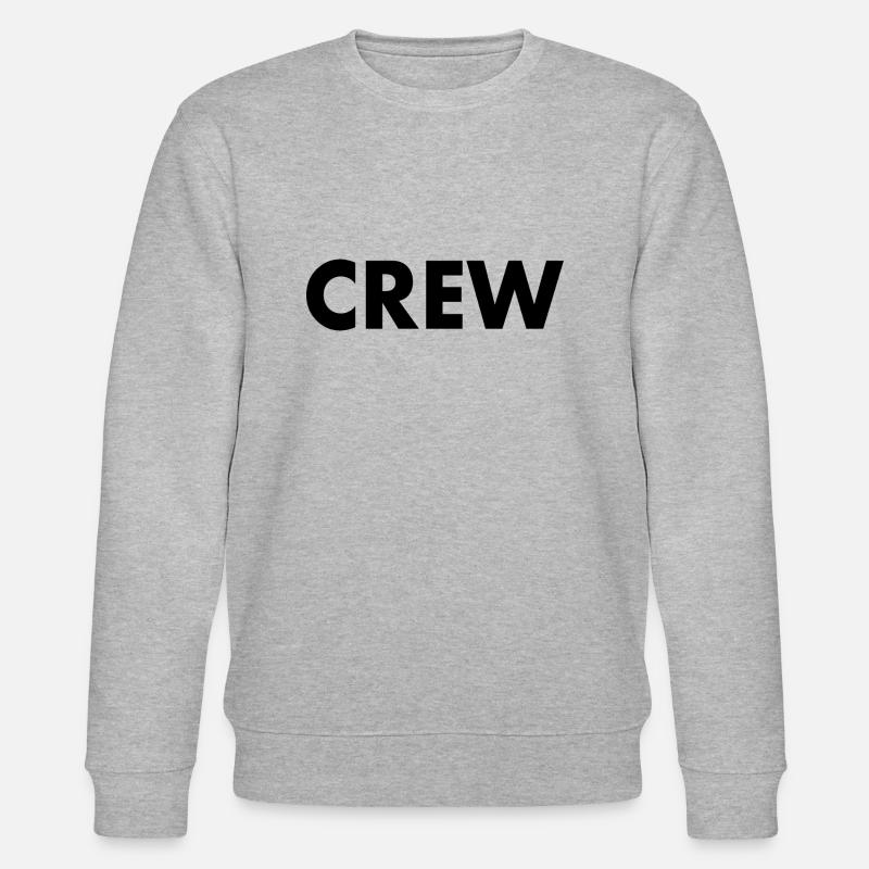 Crew - Stanley/Stella Unisex Bio-Sweatshirt CHANGER  - Grau meliert