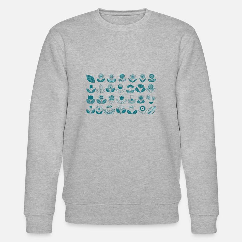 BIB NATURE - Stanley/Stella Unisex Bio-Sweatshirt CHANGER  - Grau meliert