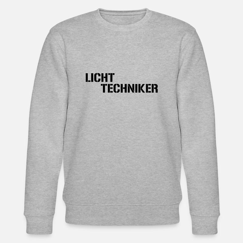 technicien éclairage - Sweat bio CHANGER Stanley/Stella Unisexe - gris chiné