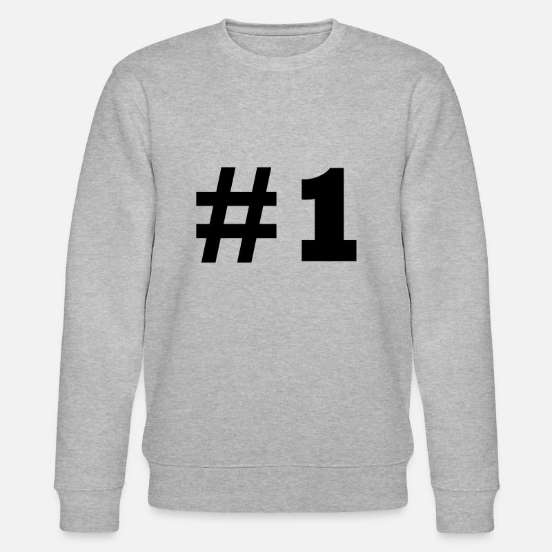 nummer 1 - Stanley/Stella Unisex Bio-Sweatshirt CHANGER  - Grau meliert
