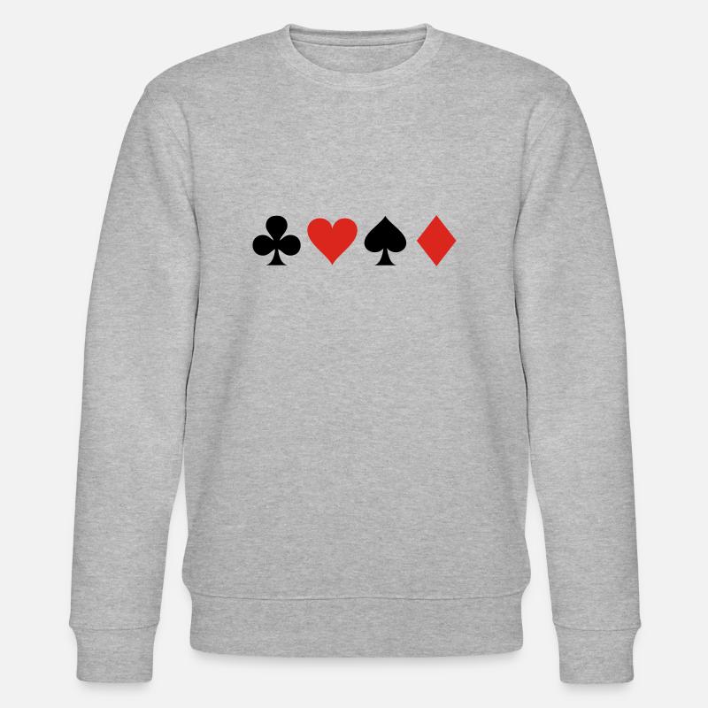 Karten - Stanley/Stella Unisex Bio-Sweatshirt CHANGER  - Grau meliert