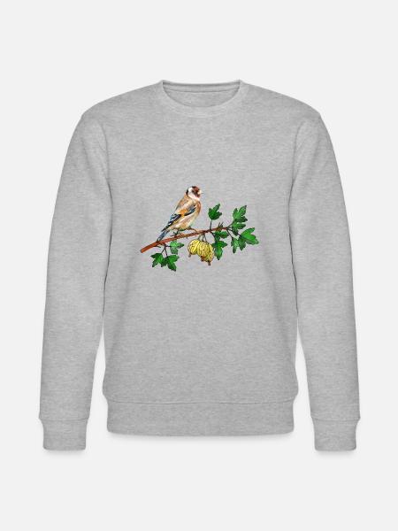 Vogel - Stanley/Stella Unisex Bio-Sweatshirt CHANGER - Grau meliert