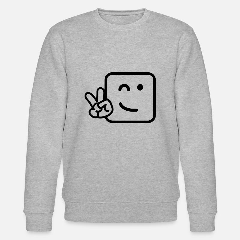 Visage cool - Sweat bio CHANGER Stanley/Stella Unisexe - gris chiné