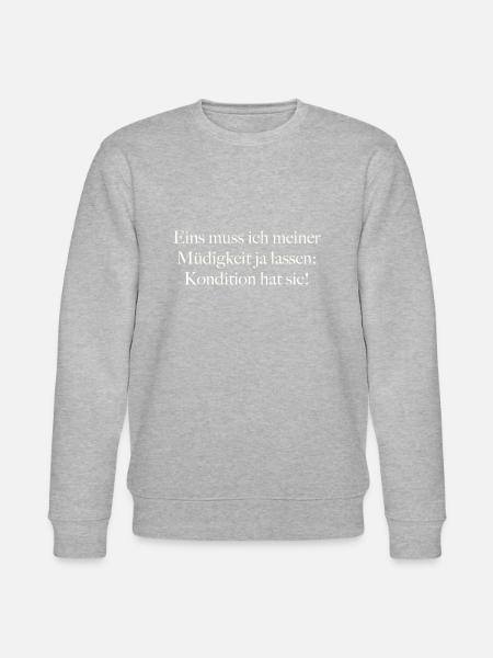 Tired - Stanley/Stella CHANGER Unisex Organic Sweatshirt - heather grey