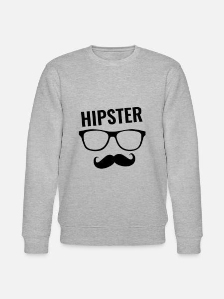 Hipster - Stanley/Stella Unisex Bio-Sweatshirt CHANGER  - Grau meliert