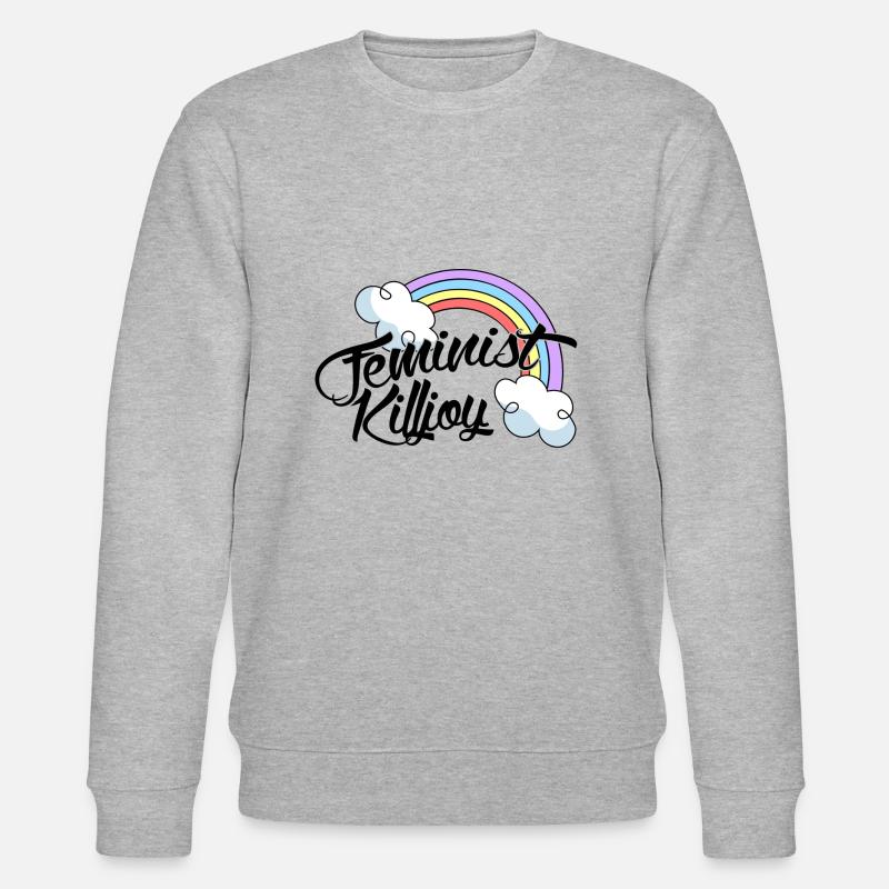 Killjoy féministe - Sweat bio CHANGER Stanley/Stella Unisexe - gris chiné