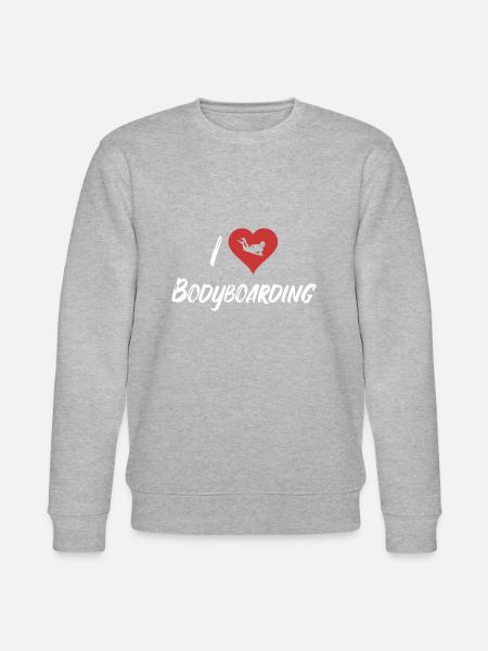 Bodyboarding - Stanley/Stella CHANGER Unisex Organic Sweatshirt - heather grey