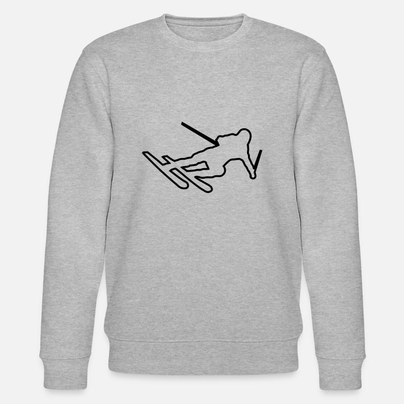 ski - Sweat bio CHANGER Stanley/Stella Unisexe - gris chiné