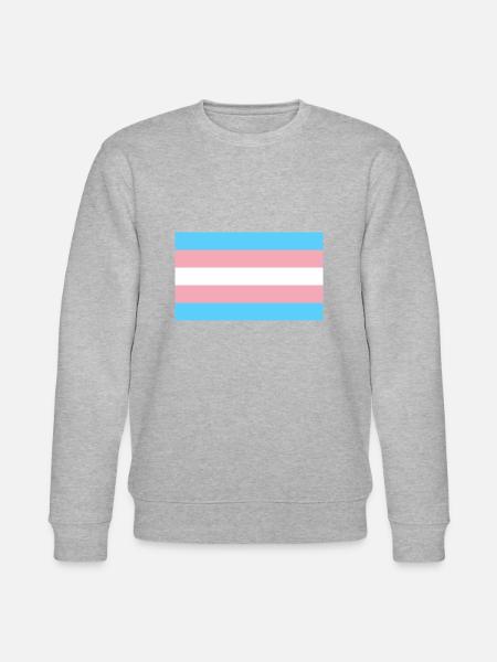 LGBT Transgender - Stanley/Stella CHANGER Unisex Organic Sweatshirt - heather grey